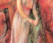 威廉 詹姆斯 格莱肯斯 : Standing girl with white spats